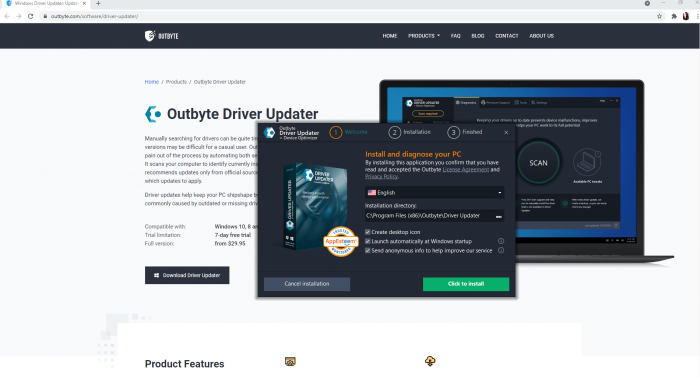 Outbyte Driver Updater Crackeado 3.2 + Activation Key Full Screenshot